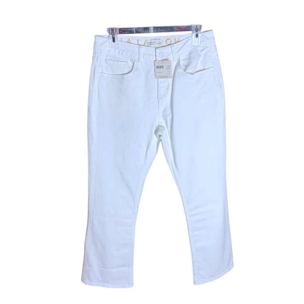 Kate Spade Broome Street Cropped Kick Flare Jeans Size 29